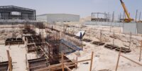 Villa construction project in Dubai by Desert Nest Contracting LLC highlighting modern architecture and durable craftsmanship.